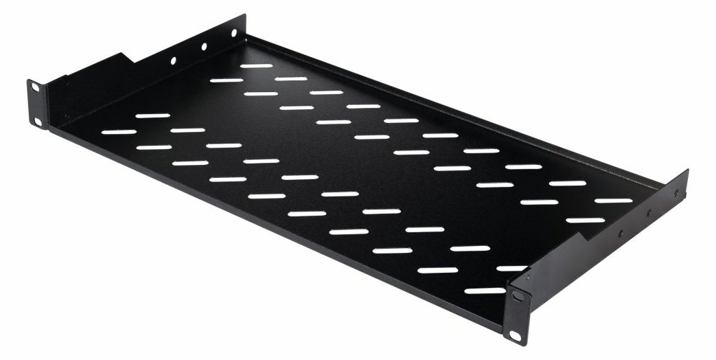 Equip Rack - Regal - 400 mm - Schwarz - 1U - 48.3 cm (19) von LumaTech