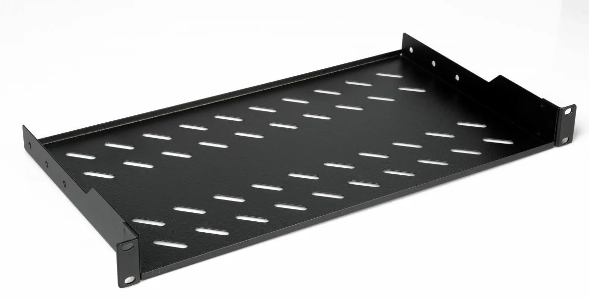 Equip Rack - Regal - 400 mm - Schwarz - 1U - 48.3 cm (19), Ansicht 2