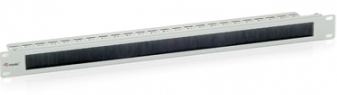 Equip Rack-Bürstenleiste - Hellgrau, RAL 7035 - 1U - 48.3 cm (19) von LumaTech
