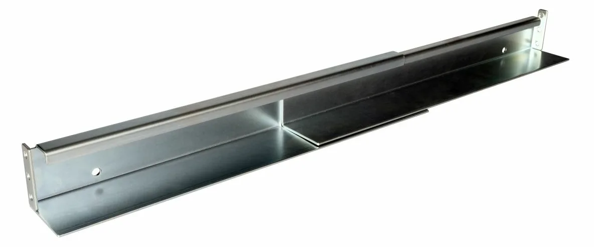 Equip Rack-Montageschienen - 600 bis 800 mm Tiefe - Schrankmontage - Schwarz - 48.3 cm (19), Ansicht 2