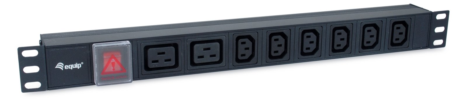 Equip Steckdosenleiste 19 1HE 8fach IEC C20 1.8m Alu. Sch - - 1.8 m - Steckdosenleiste - 1,8 m von LumaTech