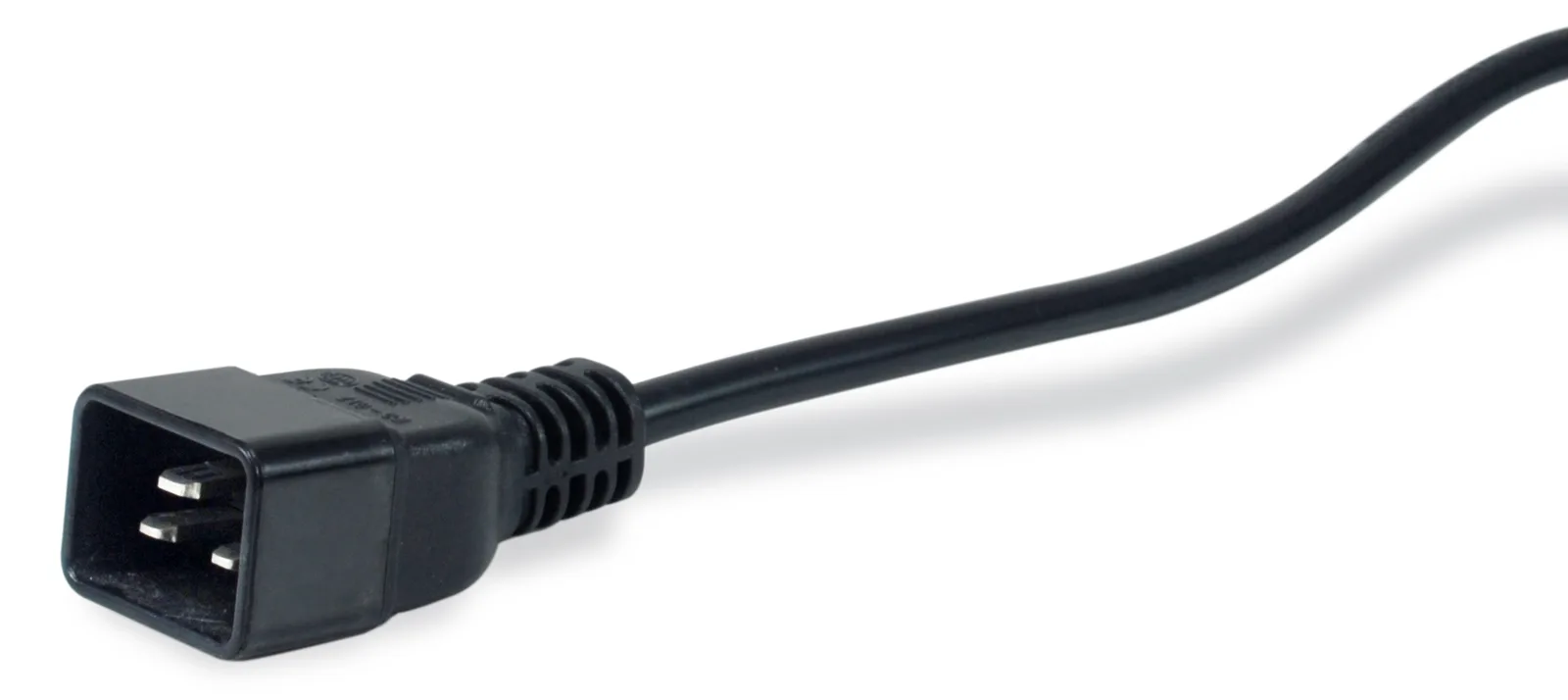 Equip Steckdosenleiste 19 1HE 8fach IEC C20 1.8m Alu. Sch - - 1.8 m - Steckdosenleiste - 1,8 m, Ansicht 3