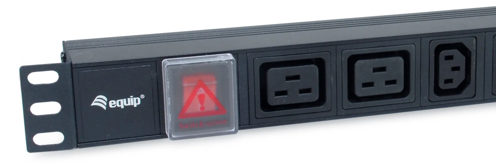 Equip Steckdosenleiste 19 1HE 8fach IEC C20 1.8m Alu. Sch - - 1.8 m - Steckdosenleiste - 1,8 m, Ansicht 4