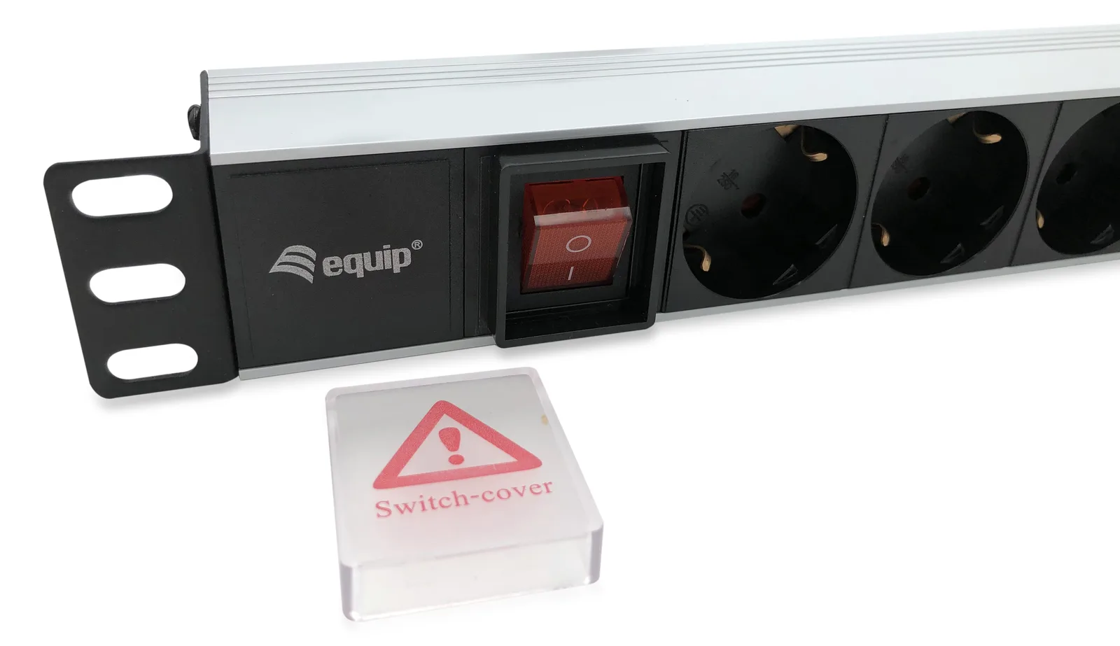 Equip Stromverteilungseinheit (Rack - einbaufähig) - Wechselstrom - 3.5 kW - Ausgangsanschlüsse: 8 - 1U - 19, Ansicht 2