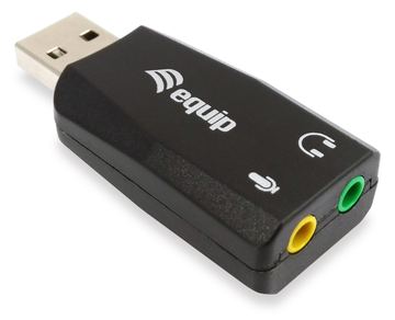 Equip USB Audio Adapter - Soundkarte - USB 2.0 von LumaTech