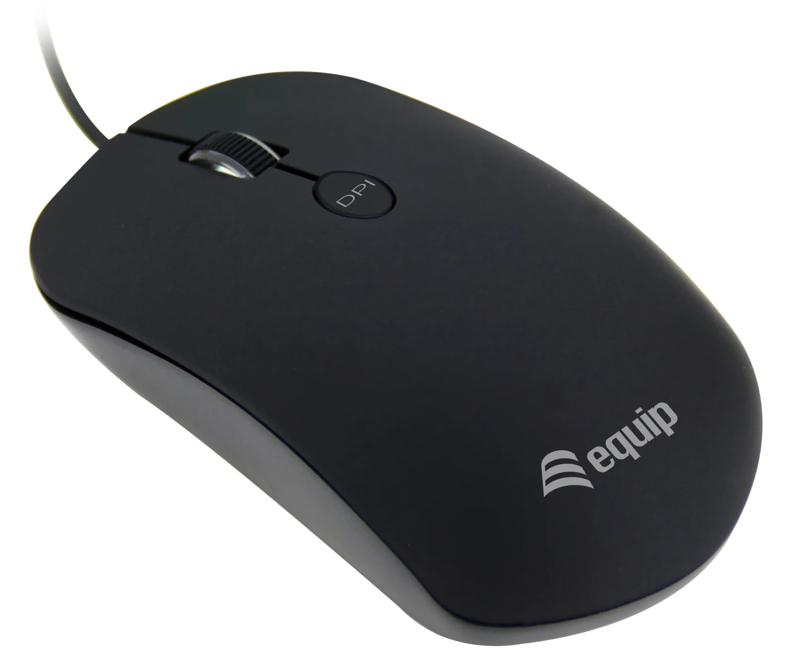 Equip USB-Komfortmaus - Beidhändig - Optisch - USB Typ-A - 1600 DPI - Schwarz, Ansicht 2