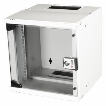 Equip Wandgehäuse 10 06U 300x300mm Glastür grau - Wandgehäuse von LumaTech
