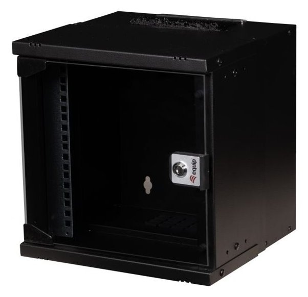 Equip Wandgehäuse 10 06u 300x300mm Glastür schwarz - Gehäuse - 10 von LumaTech