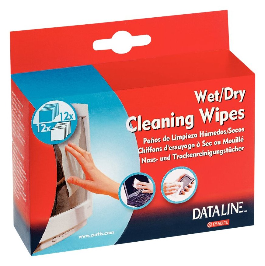 Esselte Leitz Dataline - Reinigungstücher (Wipes)