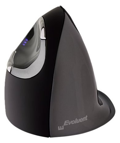 Evoluent VerticalMouse D Large - Vertikale Maus - ergonomisch - Laser - 6 Tasten - kabellos - kabelloser Empfänger (USB)