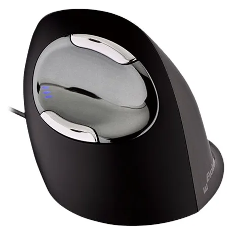 Evoluent VerticalMouse D Large - Vertikale Maus - ergonomisch - Laser - 6 Tasten - kabellos - kabelloser Empfänger (USB), Ansicht 2