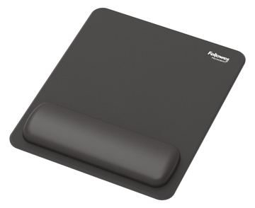 Fellowes Breyta - Mauspad mit Handgelenkpolsterkissen - schwarz von LumaTech