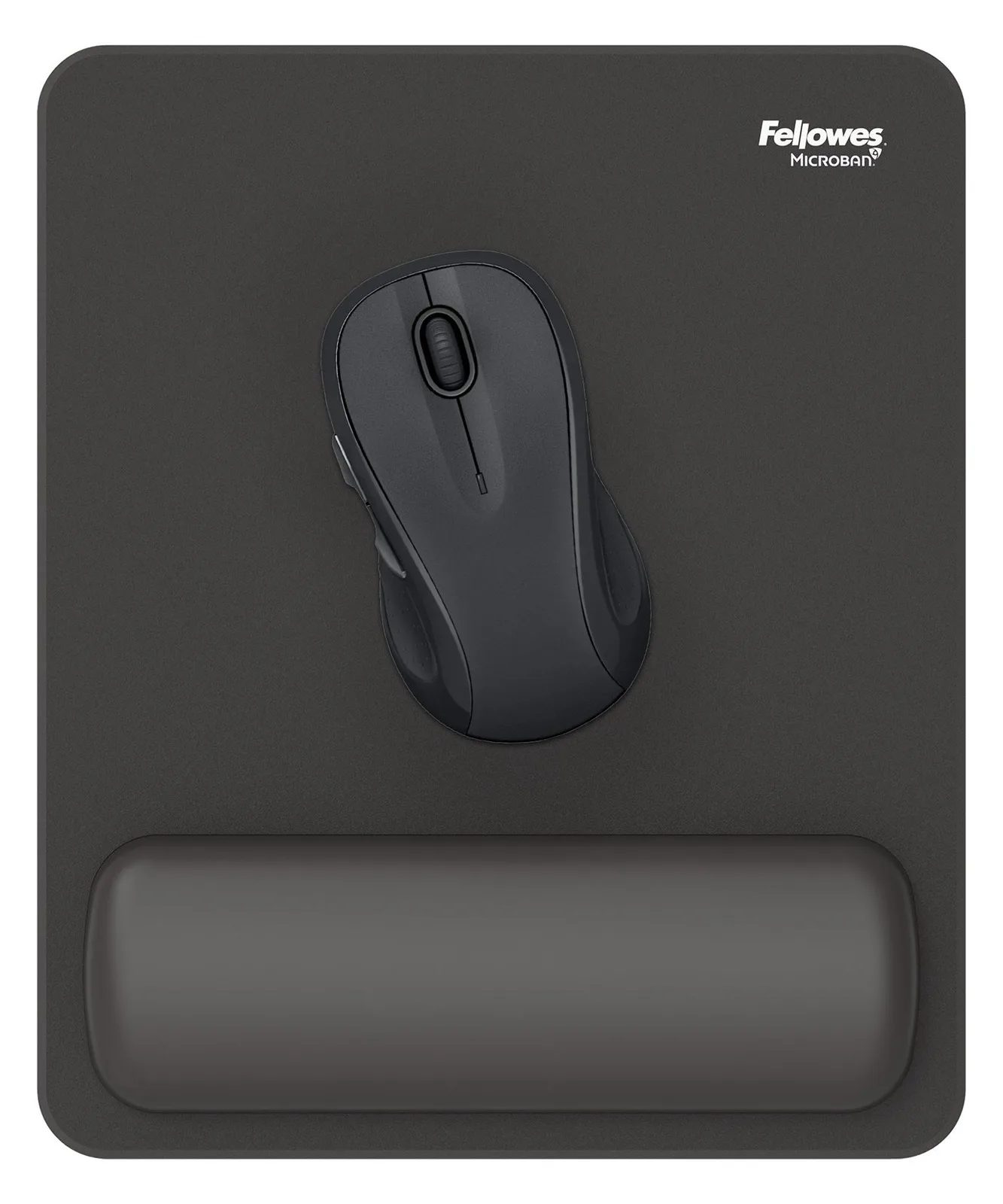 Fellowes Breyta - Mauspad mit Handgelenkpolsterkissen - schwarz, Ansicht 3
