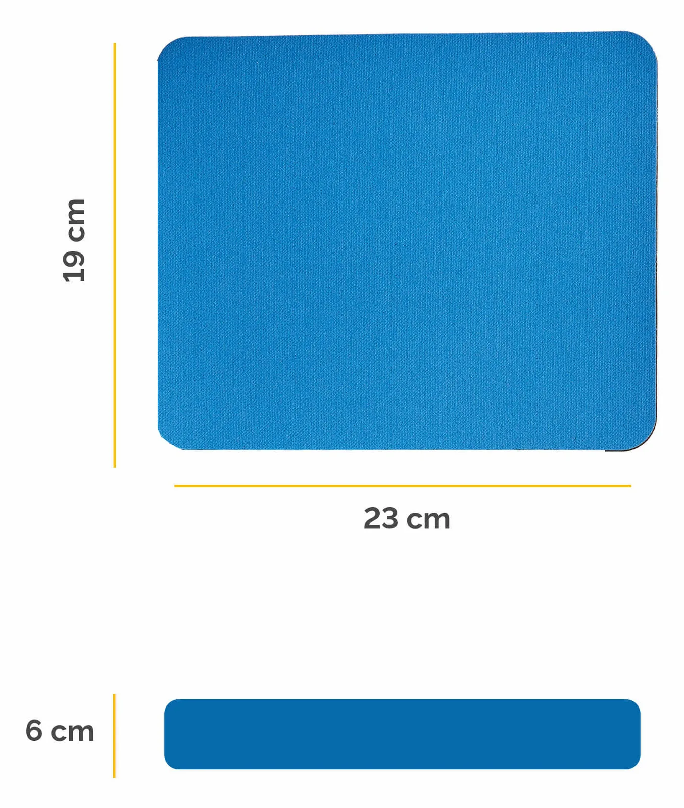 Fellowes Economy - Mauspad - Blau, Ansicht 4