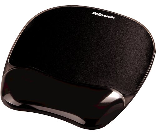 Fellowes Gel Crystals - Mauspad mit Handgelenkpolsterkissen