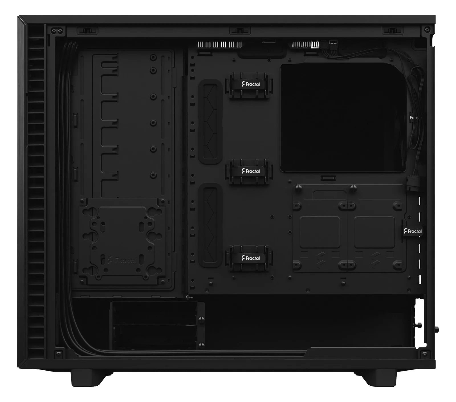 Fractal Design Define 7 - Midi Tower - PC - Schwarz - ATX - micro ATX - Micro-ITX - Aluminium - Stahl - 18,5 cm, Ansicht 5