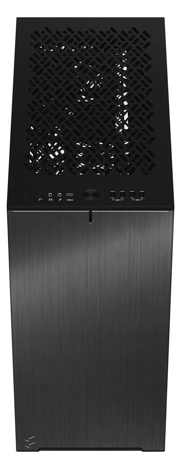 Fractal Design Define 7 Compact - Midi Tower - PC - Schwarz - ATX - micro ATX - Micro-ITX - Aluminium - Stahl, Ansicht 2