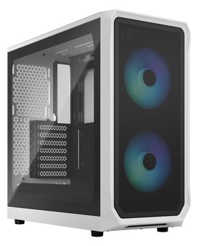 Fractal Design Focus 2 RGB - Tower - ATX - Seitenteil mit Fenster (gehärtetes Glas) von LumaTech