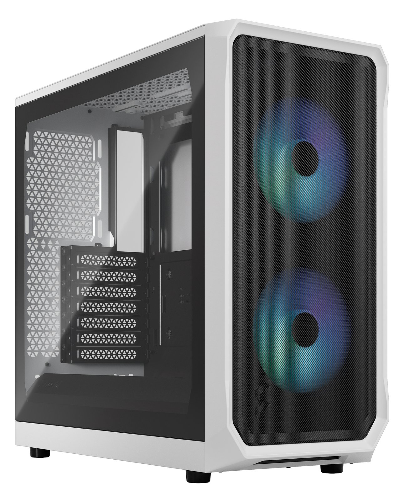 Fractal Design Focus 2 RGB - Tower - ATX - Seitenteil mit Fenster (gehärtetes Glas) von LumaTech