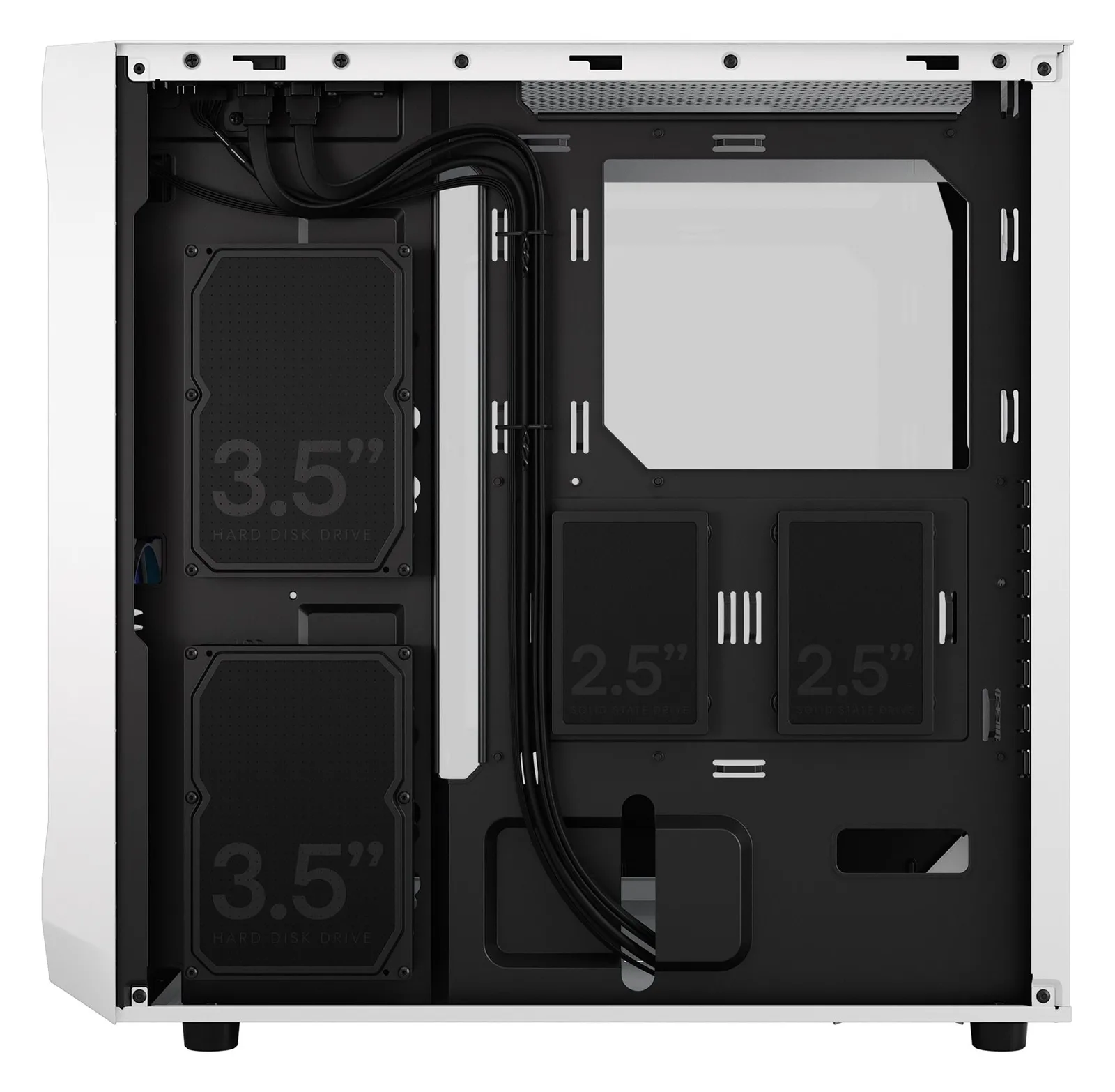 Fractal Design Focus 2 RGB - Tower - ATX - Seitenteil mit Fenster (gehärtetes Glas), Ansicht 4