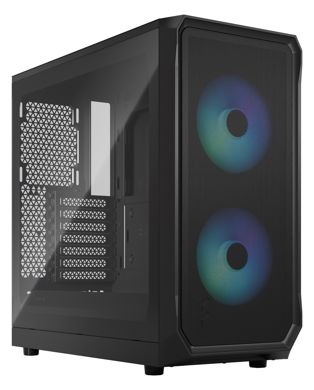Fractal Design Focus 2 RGB - Tower - ATX - Seitenteil mit Fenster (gehärtetes Glas) von LumaTech