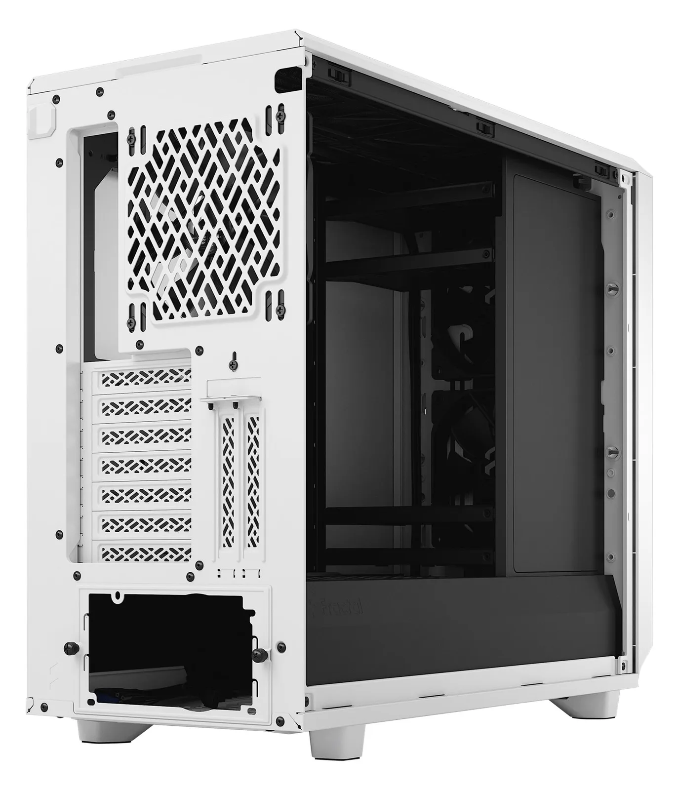 Fractal Design Meshify 2 Compact Clear Tempered Glass - Mid tower - ATX - Seitenteil mit Fenster (gehärtetes Glas), Ansicht 3