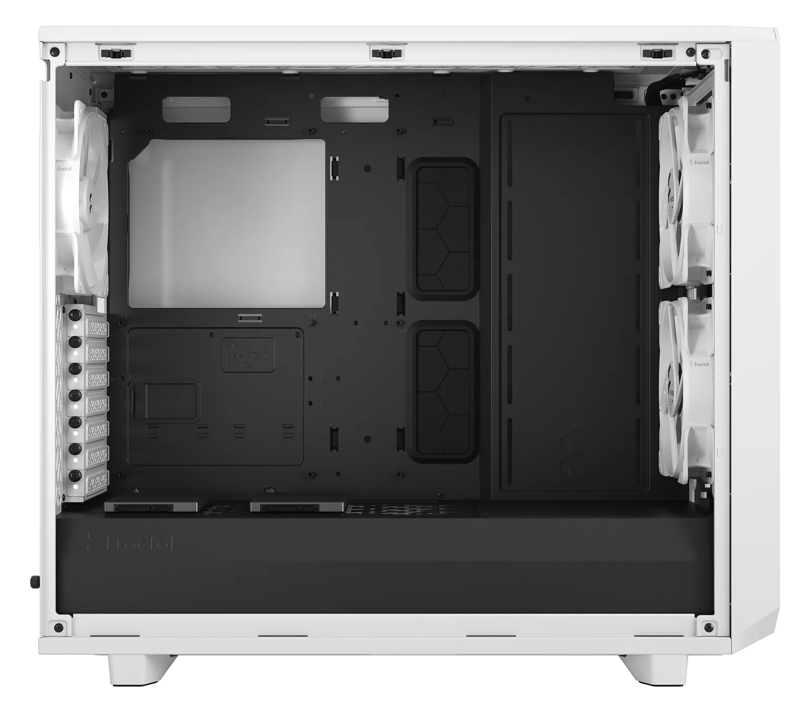 Fractal Design Meshify 2 Lite - Tower - E-ATX - Seitenteil mit Fenster (gehärtetes Glas), Ansicht 4