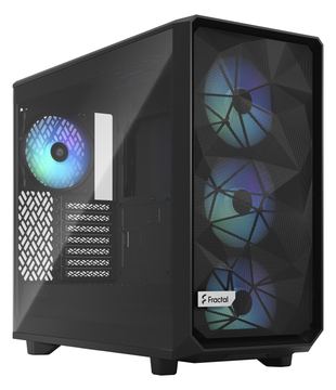 Fractal Design Meshify 2 Lite - Tower - E-ATX - Seitenteil mit Fenster (gehärtetes Glas) von LumaTech
