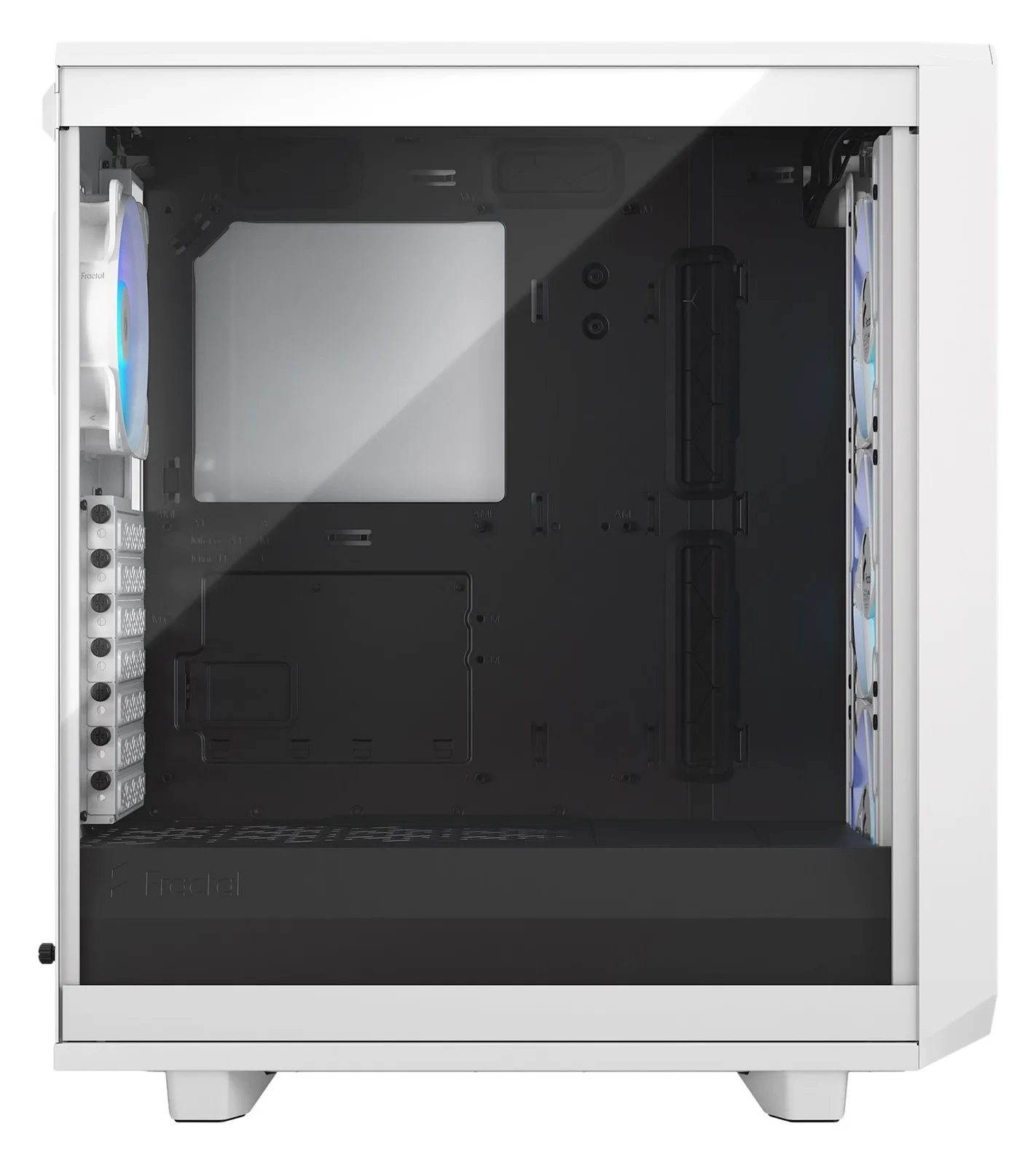 Fractal Design Meshify Meshify 2 Compact - Mid tower - ATX - Seitenteil mit Fenster (gehärtetes Glas), Ansicht 4