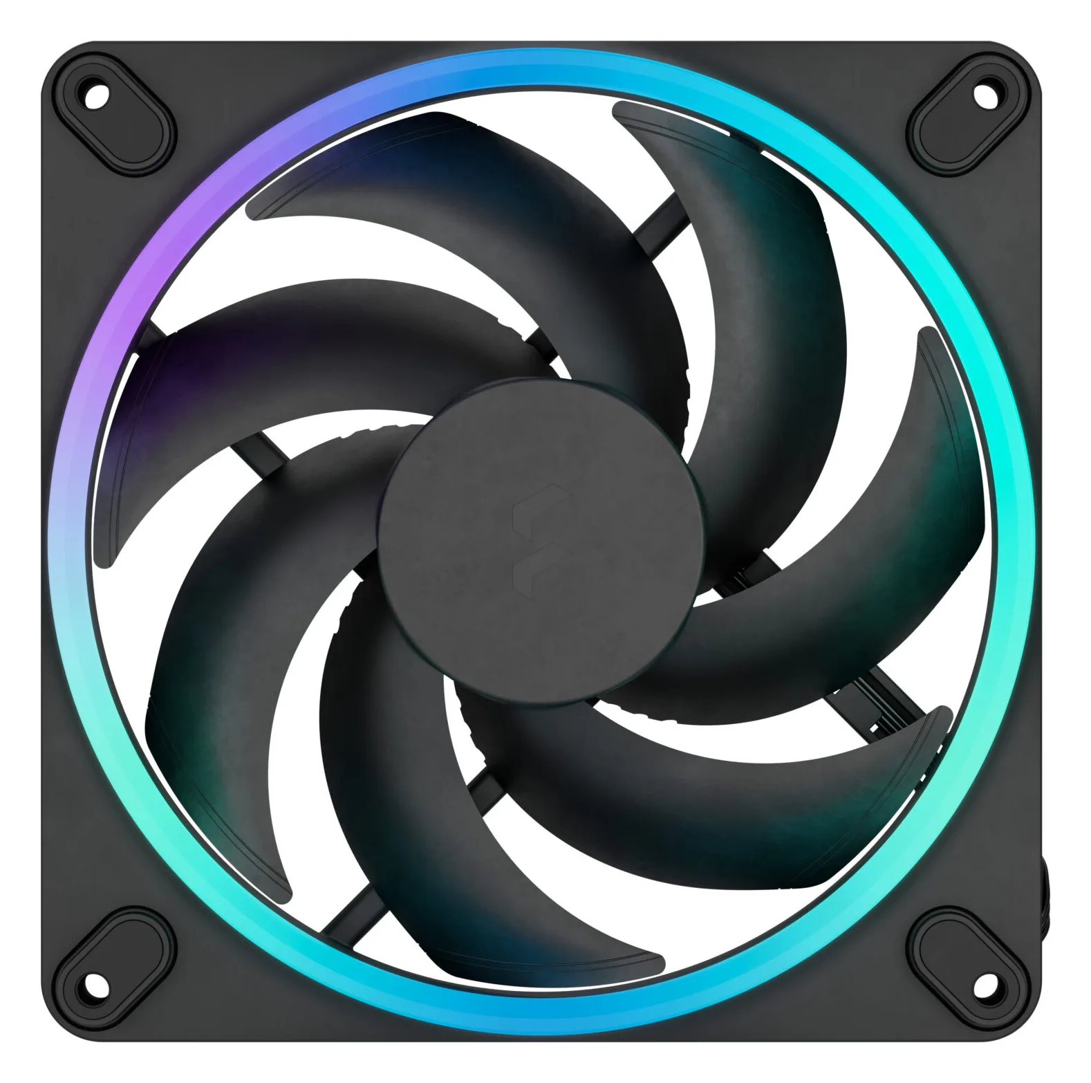 Fractal Design Momentum 14 RGB - Gehäuselüfter - Schwarz, Ansicht 3