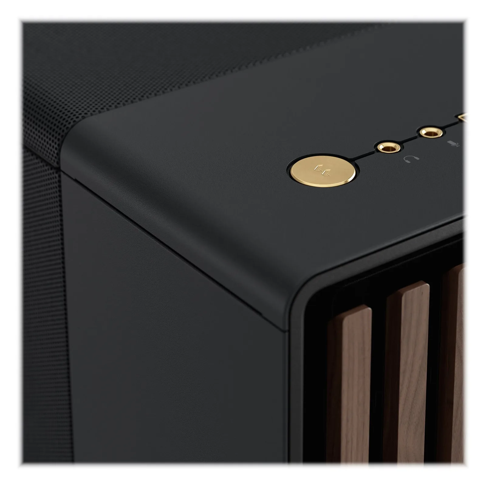 Fractal Design North - Mid tower - ATX - keine Spannungsversorgung (ATX) - schwarz, Ansicht 2