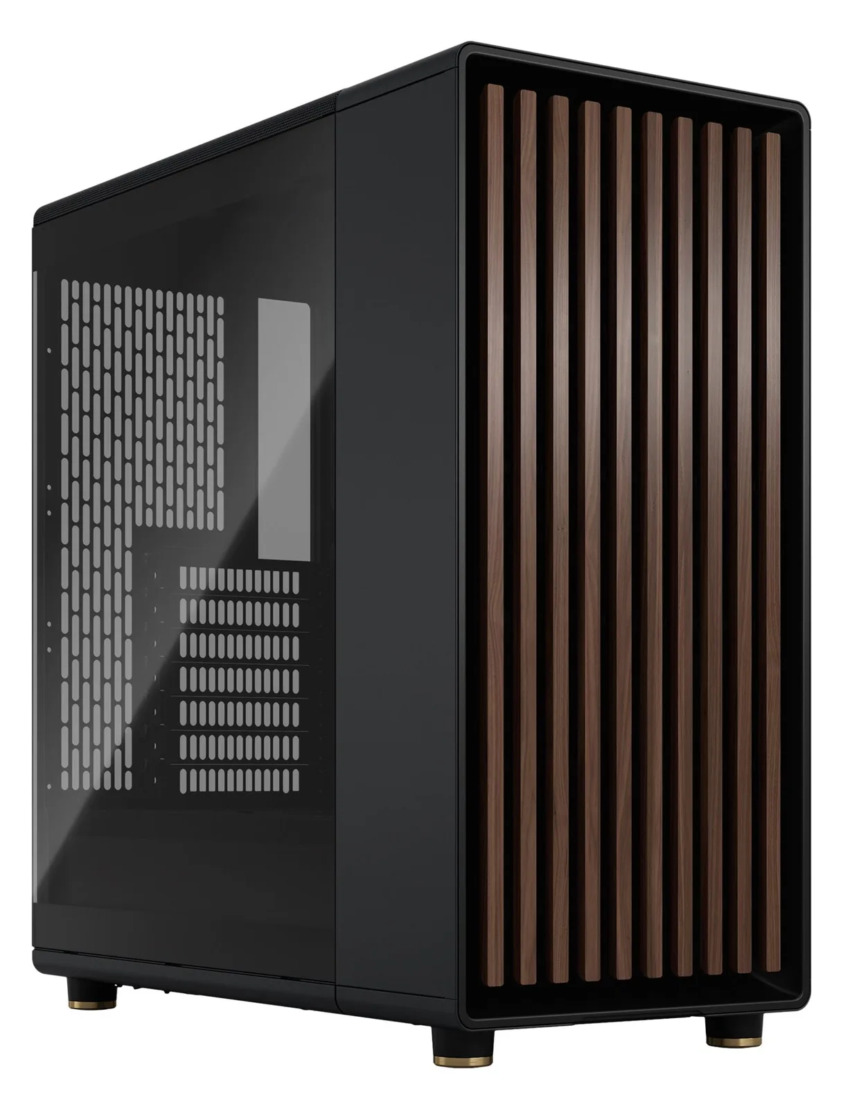 Fractal Design North - Mid tower - ATX - Seitenteil mit Fenster (getöntes Glas), Ansicht 4
