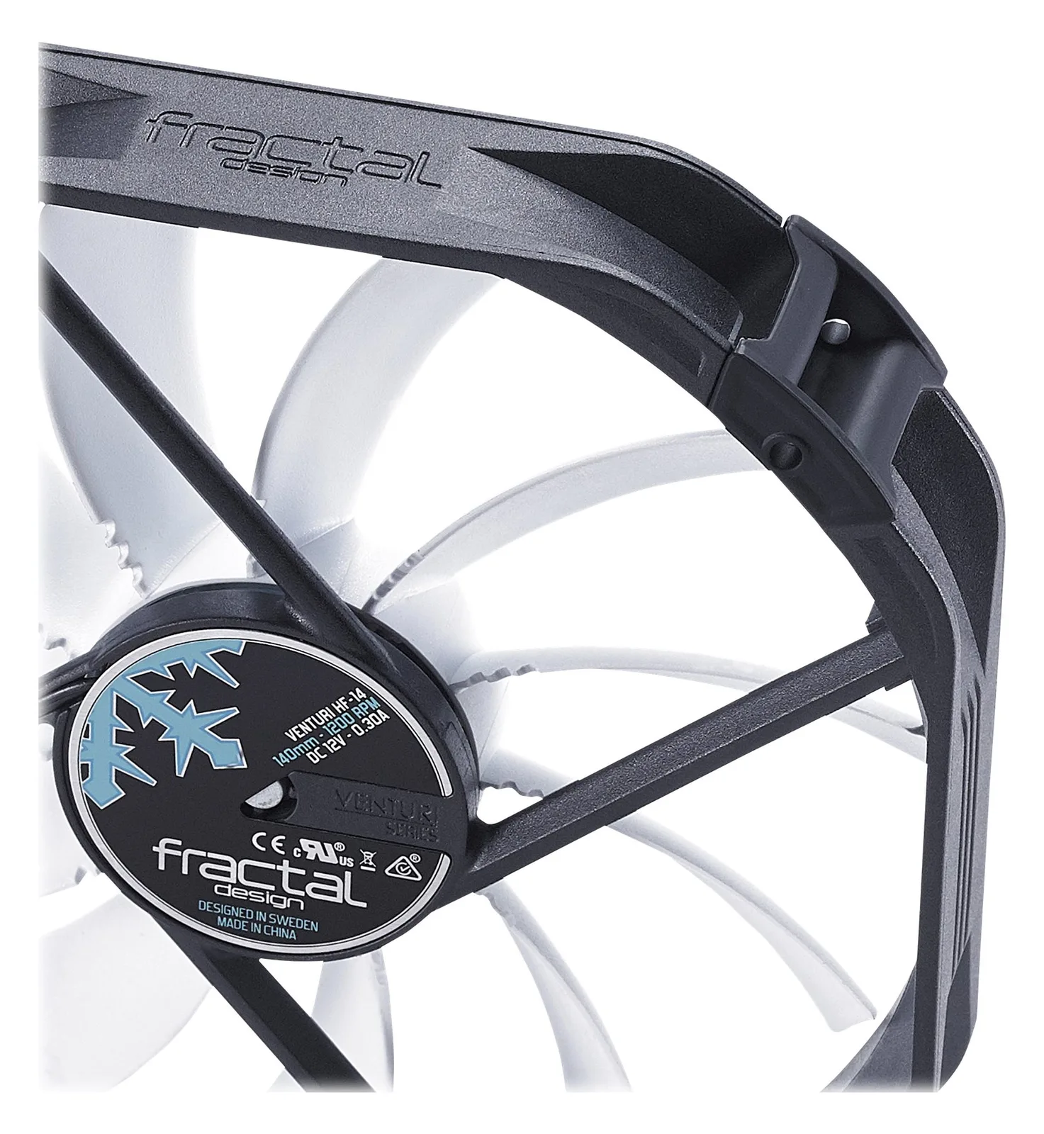 Fractal Design Venturi Series HF-14 - Gehäuselüfter, Ansicht 3