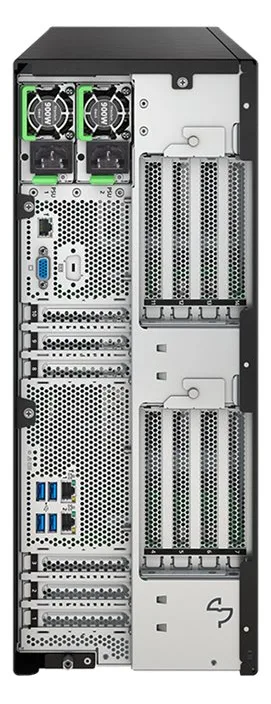 Fsas Technologies Fujitsu PRIMERGY TX2550 M7 - Server - Tower - zweiweg - 1 x Xeon Silver 4510 - RAM 32 GB - SATA/SAS, Ansicht 4
