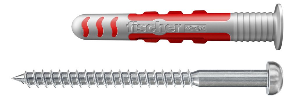 fischer DuoSeal - Dübel - Nylon - Grau - Rot - 3,8 cm - 6 mm - 50 Stück(e)