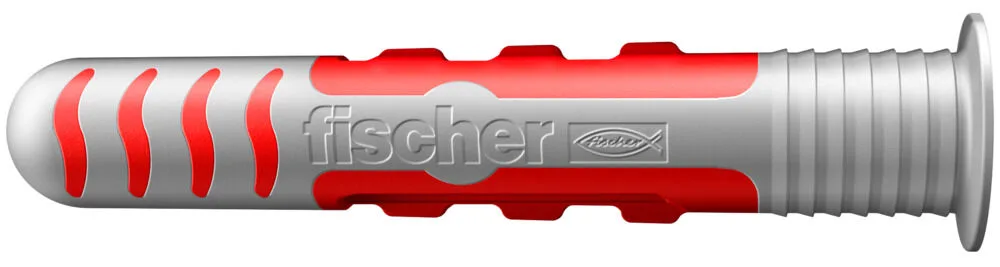fischer DuoSeal 8 x 48 S PH TX A2 - Spreizdübel - Mauerziegel... - Nylon - Rot - Silber - TX30 - ETAG 022 - DIN 18534, Ansicht 2