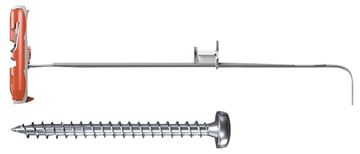 fischer DUOTEC 10 S PH - Schraubhaken & Dübelsatz - Beton - Metall - Silber - Stahl - 50 mm von LumaTech