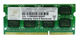 G.Skill SQ Series - DDR3 - Modul - 4 GB - SO DIMM 204-PIN von LumaTech