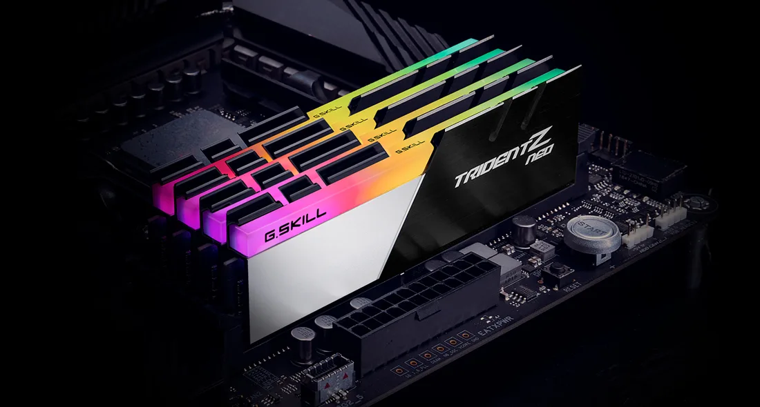 G.Skill TridentZ Neo Series - DDR4 - kit - 32 GB: 4 x 8 GB - 3000 MHz, Ansicht 2