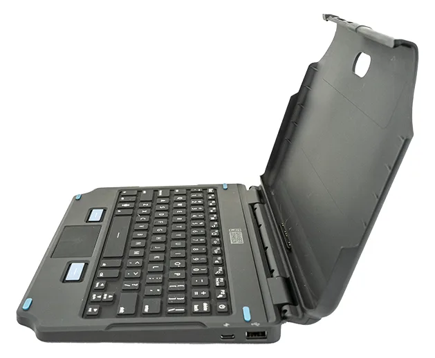 Gamber-Johnson BACK LIT 2-IN-1 KBD GALAXY TAB ACTIVE PRO/ACTIVE4 - Tastatur - TL: UK, QWERTY, Ansicht 3