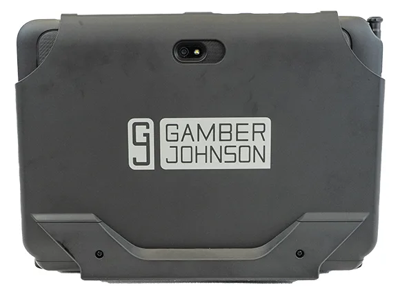 Gamber-Johnson BACK LIT 2-IN-1 KBD GALAXY TAB ACTIVE PRO/ACTIVE4 - Tastatur - TL: UK, QWERTY, Ansicht 4