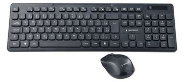 Gembird KBS-WCH-03-DE - Tastatur-und-Maus-Set - TL: Deutsch, QWERTZ von LumaTech