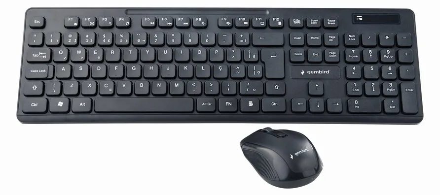 Gembird KBS-WCH-03-DE - Tastatur-und-Maus-Set - TL: Deutsch, QWERTZ, Ansicht 3