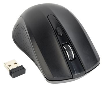 Gembird MUSW-4B-04 - Maus - optisch - 4 Tasten - kabellos - 2.4 GHz - kabelloser Empfänger (USB) von LumaTech