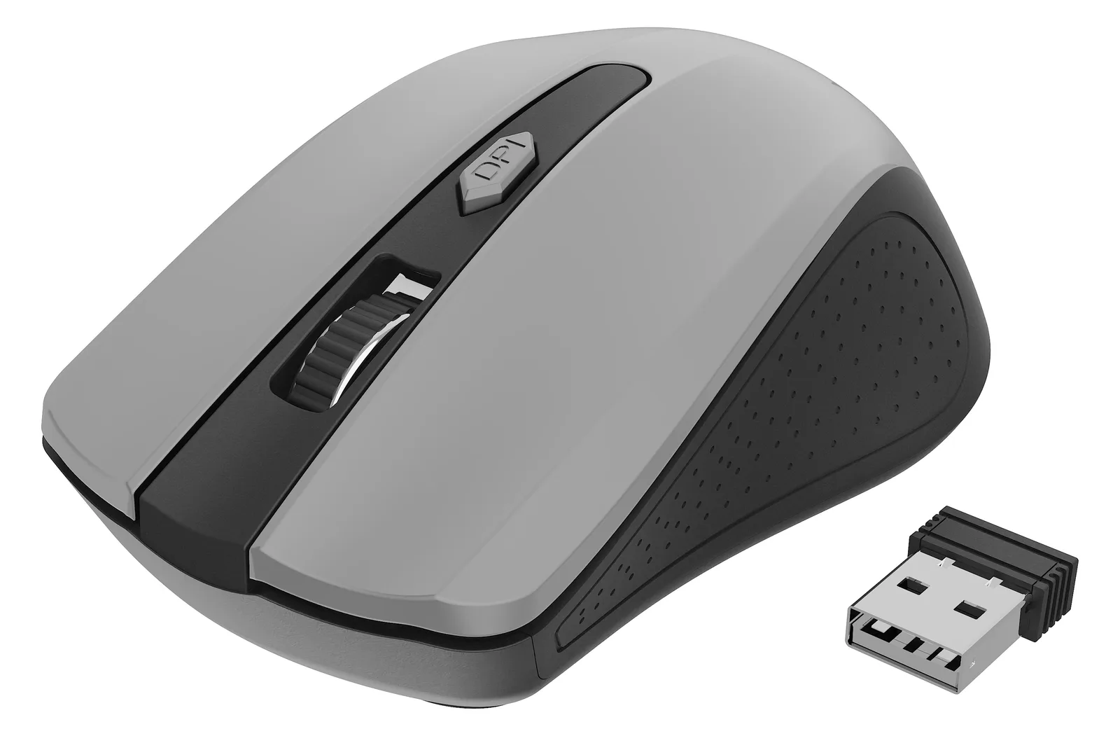 Gembird MUSW-4B-04-BG - Maus - optisch - 4 Tasten - kabellos - 2.4 GHz - kabelloser Empfänger (USB), Ansicht 4