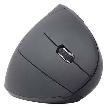 Gembird MUSW-ERGO-01 - Vertikale Maus - ergonomisch - Für Rechtshänder - 6 Tasten - kabellos - 2.4 GHz von LumaTech