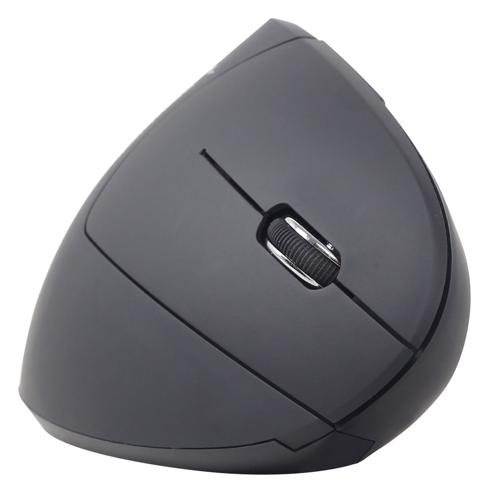 Gembird MUSW-ERGO-01 - Vertikale Maus - ergonomisch - Für Rechtshänder - 6 Tasten - kabellos - 2.4 GHz