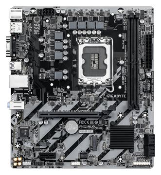 Gigabyte 1851 H810M S2H - DDR5/M.2/DP/HDMI/VGA/mATX - Mainboard - Intel H810 von LumaTech