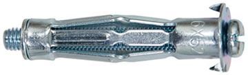 fischer HM 5 x 65 S - Schrauben- & Dübelsatz - Gypsum block,Gypsum fibre board - Metall - Silber - M5 - 6,5 cm von LumaTech