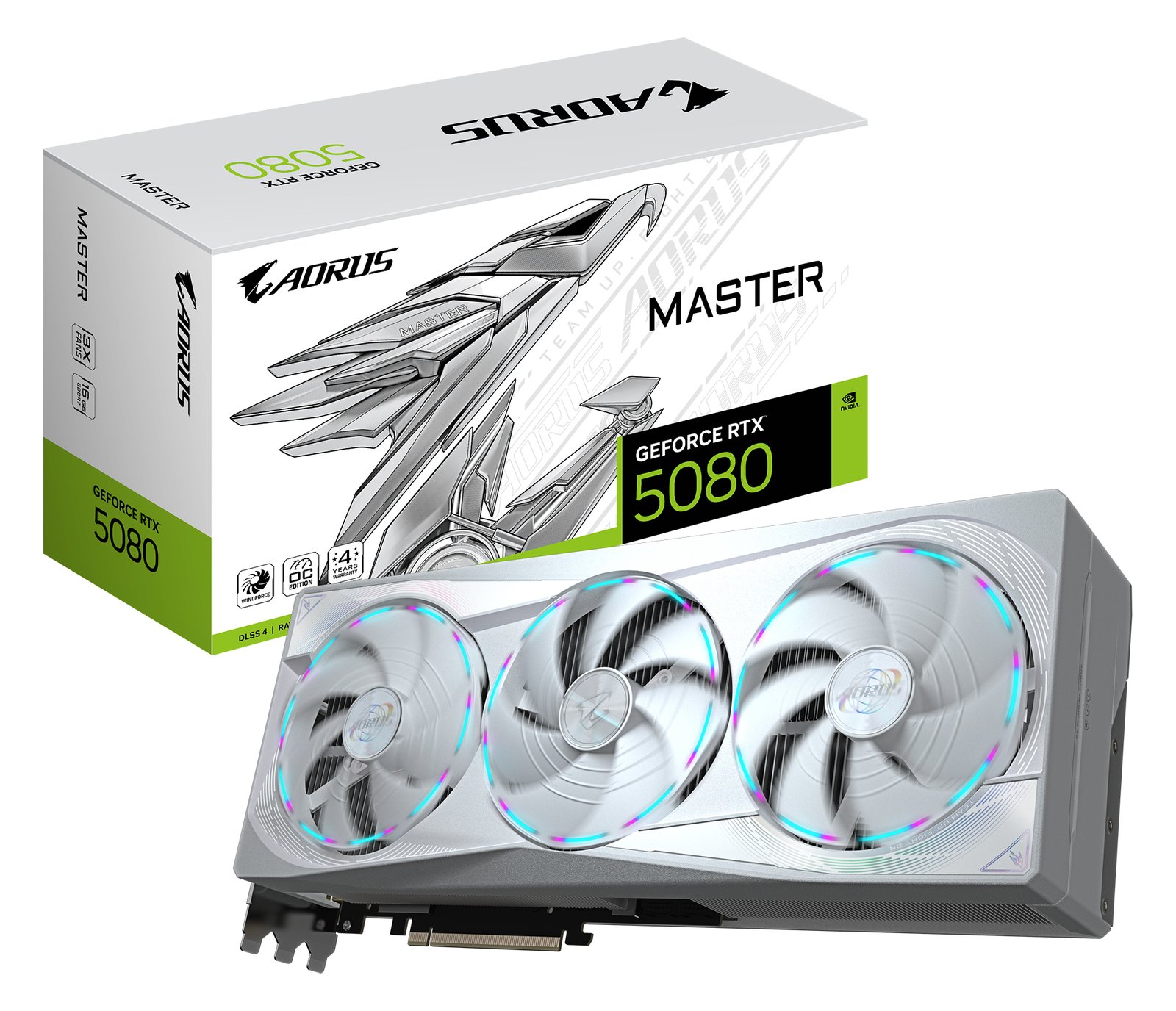 Gigabyte AORUS GeForce RTX 5080 MASTER ICE 16G - Grafikkarten von LumaTech